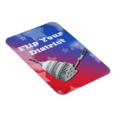 Dreh Deine District Vote 2026 Magnet (Rechte Seite)