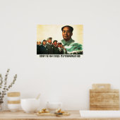 Dreh den Trauer in Kraft! Chinesische KPC-Propagan Poster (Küche)