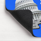 Dreh der Abstimmung im Plenum Blue 2024 Mousepad (Ecke)