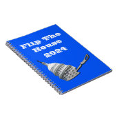 Dreh der Abstimmung im Plenum Blue 2024 Notizblock (Rechte Seite)