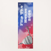 Dreh der Abstimmung im Plenum Blue 2024 Yogamatte (Vorderseite)