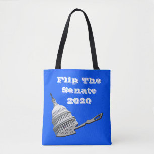 Dreh der Senatsabstimmung Blue 2020 Tasche