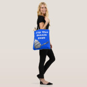 Dreh der Senatsabstimmung Blue 2020 Tasche (Am Model)