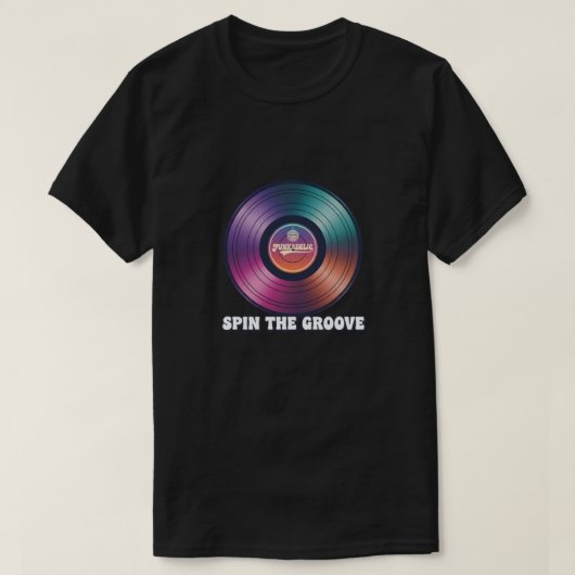 Dreh die Groove T-Shirt (Design vorne)
