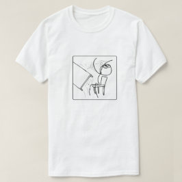 Dreh einer Tabellenstruktur T-Shirt