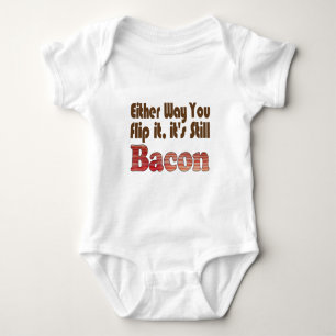 Dreh es um Bacon Baby Strampler