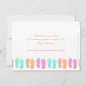 Dreh Flop Beach Save the Date (Rückseite)