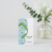 Dreh Flop Lifeguard Visitenkarte (Stehend Vorderseite)