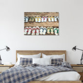 Dreh Flop Sandles Leinwanddruck (Insitu (Schlafzimmer))