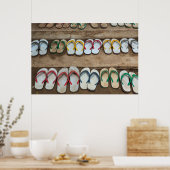 Dreh Flop Sandles Poster (Küche)