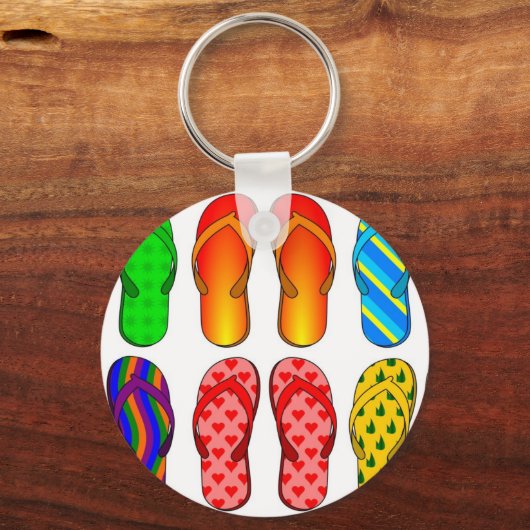 Dreh-Flop-Spaß Schlüsselanhänger (Vorderseite)