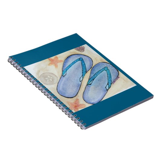 Dreh Flop Spiral Foto Notebook Notizblock (Rechte Seite)