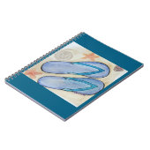 Dreh Flop Spiral Foto Notebook Notizblock (Linke Seite)