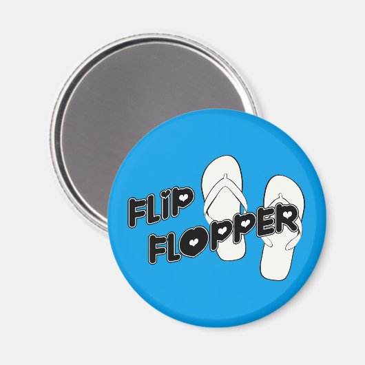Dreh Flopper Magnet (Vorderseite/Rückseite)