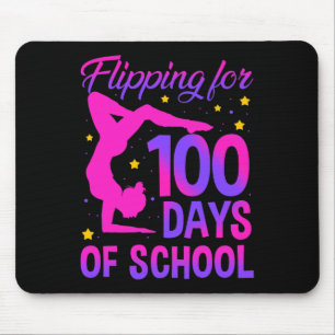 Dreh für 100 Tage Gymnastik Gymnast Mousepad