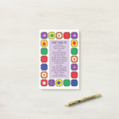 Dreh für IT-Desktop Post-it Klebezettel (Auf Schreibtisch)