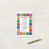 Dreh für IT-Desktop Post-it Klebezettel (Auf Schreibtisch)