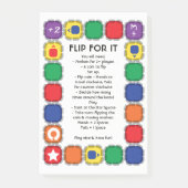 Dreh für IT-Desktop Post-it Klebezettel (Vorderseite)