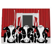 Dreh-Kuh-LGB Große Geschenktüte (Vorderseite)