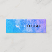 Dreh Mini Visitenkarte (Vorderseite)