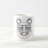 Dreh--Schwein-Tasse Kaffeetasse (Mittel)