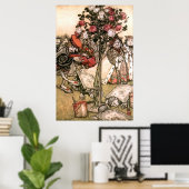 "Dreh sie um!" Poster (Heimbüro)