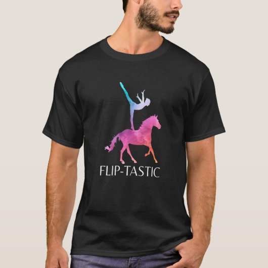Dreh Tastic Equestrian Vaulting T-Shirt (Vorderseite)