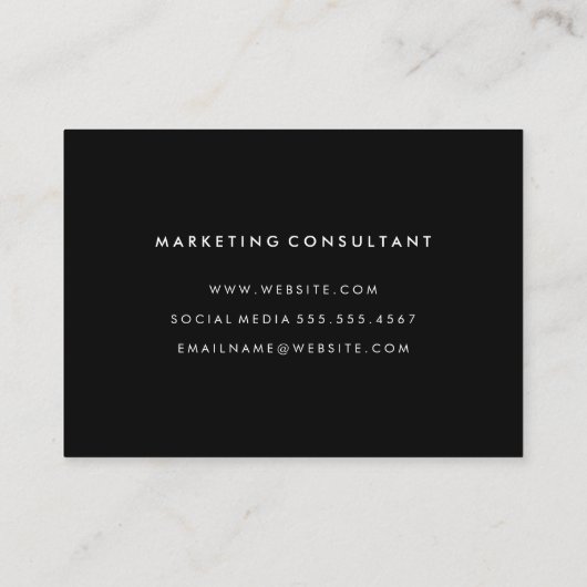 Dreh Visitenkarte (Rückseite)