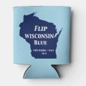 Dreh Wisconsin Blue im Jahr 2024 Dosenkühler (Vorderseite)