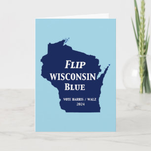 Dreh Wisconsin Blue im Jahr 2024 Karte
