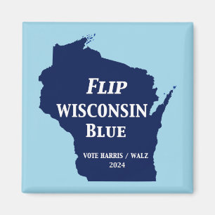 Dreh Wisconsin Blue im Jahr 2024 Magnet