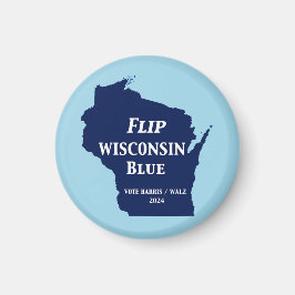 Dreh Wisconsin Blue im Jahr 2024 Magnet