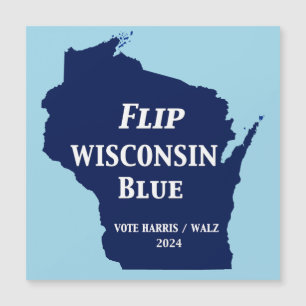 Dreh Wisconsin Blue im Jahr 2024 Magnetkarte