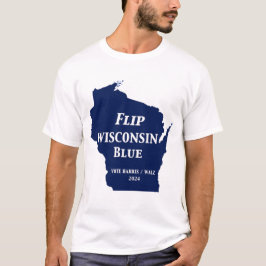 Dreh Wisconsin Blue im Jahr 2024 T-Shirt