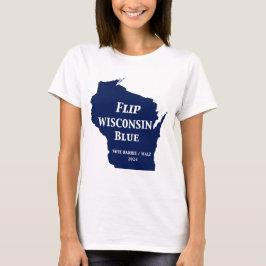 Dreh Wisconsin Blue im Jahr 2024 T-Shirt