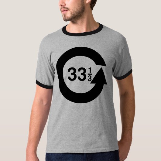 Drehbeschleunigung @ 33,3 U/min T-Shirt (Vorderseite)