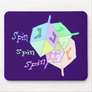 Drehbeschleunigungs-Drehbeschleunigung Dreidels Mousepad