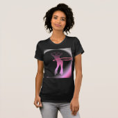 Drehbeschleunigungs-rechte Runde T-Shirt (Vorne ganz)