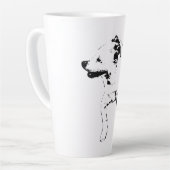 Drehbewegung der Leaf-Chase, Grinning Pup Milchtasse (Linke Ecke)