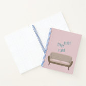 Drehbewegung von Freunden Notizblock (Innenseite)