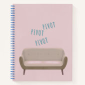 Drehbewegung von Freunden Notizblock (Vorderseite)