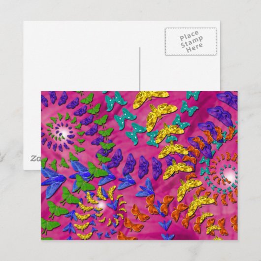 Drehbewegungen Postkarte (Vorne/Hinten)