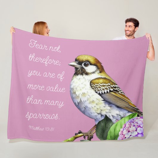 Drehbuch Matthew 10:31 Fleecedecke (Beispiel)