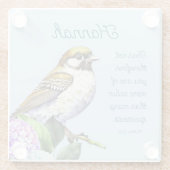 Drehbuch Matthew 10:31 Glasuntersetzer (Rückseite)