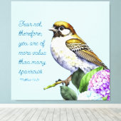 Drehbuch Matthew 10:31 Leinwanddruck (Insitu (Holzboden))