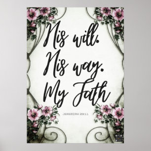 Drehbuch Poster Jeremiah 29:11