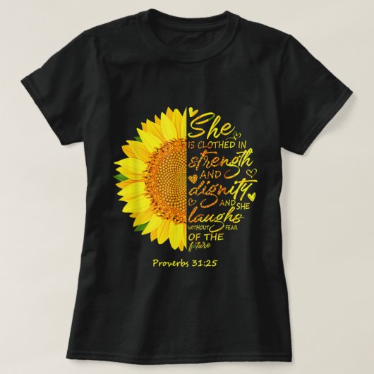 Drehbuch Religiöse Christliche Bibel Verse Sunfloe T-Shirt (Design vorne)