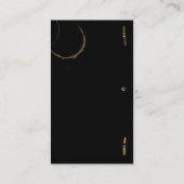 Drehbuch-Schwarzes Visitenkarte (Rückseite)