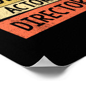 Drehbuchautor Regisseur Poster (Ecke)