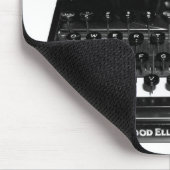 Drehbuchautor-Verfasser-Schreibmaschine Mousepad (Ecke)
